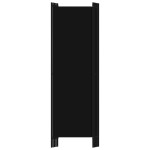 vidaXL Paravan de cameră cu 5 panouri, negru, 250 x 180 cm vidaXL Paravan de cameră cu 5 panouri, negru, 250 x 180 cm