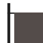 vidaXL Paravan de cameră cu 3 panouri, antracit, 260 x 180 cm, textil vidaXL Paravan de cameră cu 3 panouri, antracit, 260 x 180 cm, textil