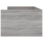vidaXL Cadru de pat cu sertare, gri sonoma, 90x190 cm vidaXL Cadru de pat cu sertare, gri sonoma, 90x190 cm