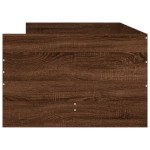 vidaXL Cadru de pat cu sertare, stejar maro, 90x190 cm