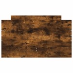 vidaXL Cadru de pat cu sertare, stejar fumuriu, 100x200 cm