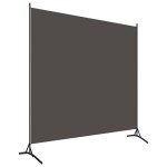 vidaXL Separator de cameră, antracit, 175x180 cm, textil
