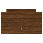 vidaXL Cadru de pat cu sertare, stejar maro, 90x200 cm
