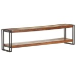 vidaXL Comodă TV, 150 x 30 x 40 cm, lemn masiv reciclat