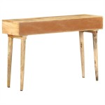 vidaXL Masă consolă, 115x35x76 cm, lemn masiv de mango vidaXL Masă consolă, 115x35x76 cm, lemn masiv de mango