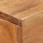 vidaXL Masă consolă, 120x30x75 cm, lemn masiv de acacia