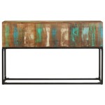 vidaXL Masă consolă, 120x30x75 cm, lemn masiv reciclat vidaXL Masă consolă, 120x30x75 cm, lemn masiv reciclat