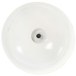 vidaXL Lampă suspendată industrială, alb, 32 cm, E27 vidaXL Lampă suspendată industrială, alb, 32 cm, E27