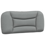vidaXL Pat cu saltea, gri deschis, 90x190 cm, textil vidaXL Pat cu saltea, gri deschis, 90x190 cm, textil