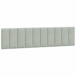 vidaXL Pat cu saltea, gri deschis, 200x200 cm, catifea vidaXL Pat cu saltea, gri deschis, 200x200 cm, catifea