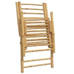 vidaXL Scaune pliabile/rabatabile, 6 buc., cu perne alb crem, bambus vidaXL Scaune pliabile/rabatabile, 6 buc., cu perne alb crem, bambus