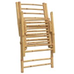 vidaXL Scaune pliabile/rabatabile, 4 buc., cu perne gri închis, bambus vidaXL Scaune pliabile/rabatabile, 4 buc., cu perne gri închis, bambus