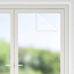 vidaXL Folie fereastră, 5 buc., statică/mată, gri, PVC