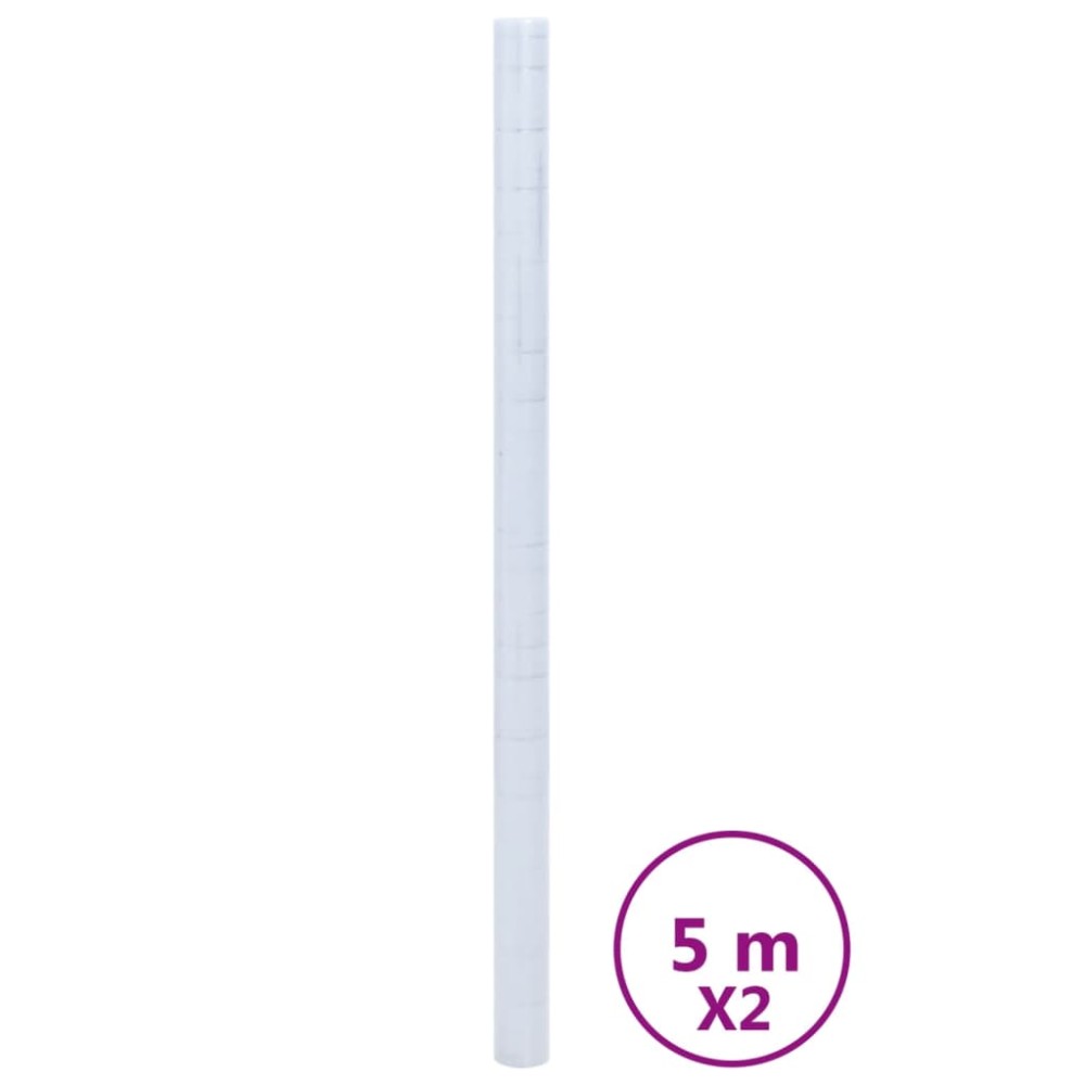 vidaXl Folie fereastră, 2 buc., mată, model stele, PVC