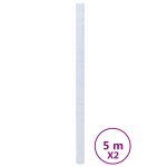 vidaXl Folie fereastră, 2 buc., mată, model stele, PVC vidaXl Folie fereastră, 2 buc., mată, model stele, PVC
