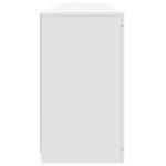 vidaXL Dulap cu lumini LED, alb, 162x37x67 cm vidaXL Dulap cu lumini LED, alb, 162x37x67 cm