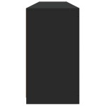 vidaXL Dulap cu lumini LED, negru, 162x37x67 cm vidaXL Dulap cu lumini LED, negru, 162x37x67 cm