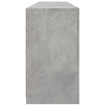 vidaXL Dulap cu lumini LED, gri beton, 162x37x67 cm vidaXL Dulap cu lumini LED, gri beton, 162x37x67 cm