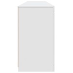 vidaXL Dulap cu lumini LED, alb, 181,5x37x67 cm vidaXL Dulap cu lumini LED, alb, 181,5x37x67 cm