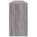 vidaXL Dulap cu lumini LED, gri sonoma, 181,5x37x67 cm vidaXL Dulap cu lumini LED, gri sonoma, 181,5x37x67 cm