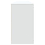 vidaXL Dulap cu lumini LED, alb, 202x37x67 cm vidaXL Dulap cu lumini LED, alb, 202x37x67 cm