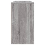 vidaXL Servantă cu lumini LED, gri sonoma, 142,5x37x67 cm vidaXL Servantă cu lumini LED, gri sonoma, 142,5x37x67 cm