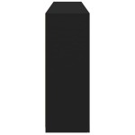 vidaXL Servantă cu lumini LED, negru, 162x37x100 cm vidaXL Servantă cu lumini LED, negru, 162x37x100 cm