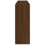 vidaXL Servantă cu lumini LED, stejar maro, 162x37x100 cm vidaXL Servantă cu lumini LED, stejar maro, 162x37x100 cm