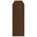 vidaXL Servantă cu lumini LED, stejar maro, 181,5x37x100 cm vidaXL Servantă cu lumini LED, stejar maro, 181,5x37x100 cm