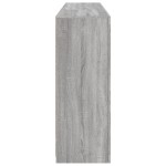 vidaXL Servantă cu lumini LED, gri sonoma, 162x37x100 cm vidaXL Servantă cu lumini LED, gri sonoma, 162x37x100 cm