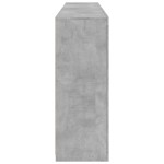 vidaXL Servantă cu lumini LED, gri beton, 181,5x37x100 cm vidaXL Servantă cu lumini LED, gri beton, 181,5x37x100 cm