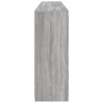 vidaXL Servantă cu lumini LED, gri sonoma, 202x37x100 cm vidaXL Servantă cu lumini LED, gri sonoma, 202x37x100 cm