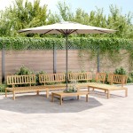 vidaXL Set canapea grădină din paleți, 5 piese, lemn masiv de acacia vidaXL Set canapea grădină din paleți, 5 piese, lemn masiv de acacia