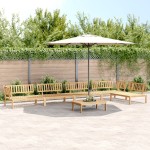 vidaXL Set canapea grădină din paleți, 6 piese, lemn masiv de acacia vidaXL Set canapea grădină din paleți, 6 piese, lemn masiv de acacia