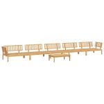 vidaXL Set canapea grădină din paleți, 6 piese, lemn masiv de acacia vidaXL Set canapea grădină din paleți, 6 piese, lemn masiv de acacia