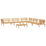 vidaXL Set canapea grădină din paleți, 6 piese, lemn masiv de acacia vidaXL Set canapea grădină din paleți, 6 piese, lemn masiv de acacia