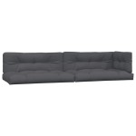 vidaXL Set canapele de grădină cu perne din paleți 5 piese lemn acacia vidaXL Set canapele de grădină cu perne din paleți 5 piese lemn acacia