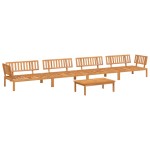 vidaXL Set canapea grădină din paleți, 5 piese, lemn masiv de acacia vidaXL Set canapea grădină din paleți, 5 piese, lemn masiv de acacia