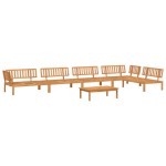 vidaXL Set canapea grădină din paleți, 6 piese, lemn masiv de acacia vidaXL Set canapea grădină din paleți, 6 piese, lemn masiv de acacia