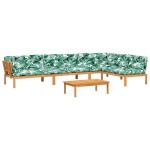 vidaXL Set canapele de grădină cu perne din paleți 5 piese lemn acacia vidaXL Set canapele de grădină cu perne din paleți 5 piese lemn acacia