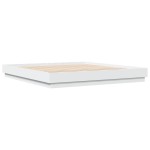 vidaXL Cadru de pat alb 180x200 cm din lemn prelucrat vidaXL Cadru de pat alb 180x200 cm din lemn prelucrat
