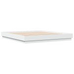 vidaXL Cadru de pat alb 180x200 cm din lemn prelucrat vidaXL Cadru de pat alb 180x200 cm din lemn prelucrat