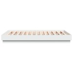 vidaXL Cadru de pat, alb, 120x190 cm, lemn prelucrat vidaXL Cadru de pat, alb, 120x190 cm, lemn prelucrat