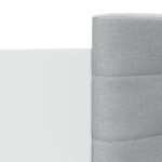 vidaXL Cadru de pat cu tăblie, alb, 100x200 cm, lemn prelucrat vidaXL Cadru de pat cu tăblie, alb, 100x200 cm, lemn prelucrat