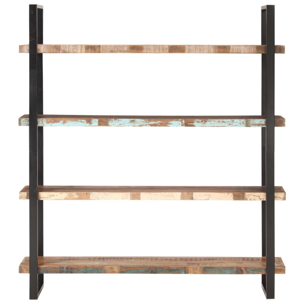 vidaXL Bibliotecă cu 4 rafturi, 160 x 40 x 180 cm, lemn masiv reciclat