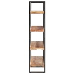 vidaXL Bibliotecă cu 4 rafturi, 160 x 40 x 180 cm, lemn masiv reciclat vidaXL Bibliotecă cu 4 rafturi, 160 x 40 x 180 cm, lemn masiv reciclat