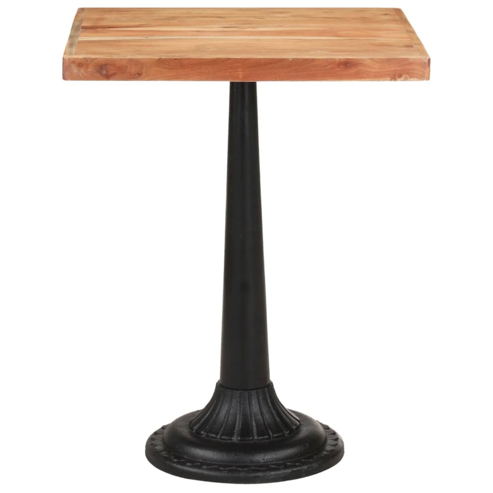 vidaXL Masă de bistro, 60 x 60 x 76 cm, lemn masiv de acacia