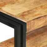 vidaXL Masă consolă, 90x30x75 cm, lemn de mango nefinisat vidaXL Masă consolă, 90x30x75 cm, lemn de mango nefinisat