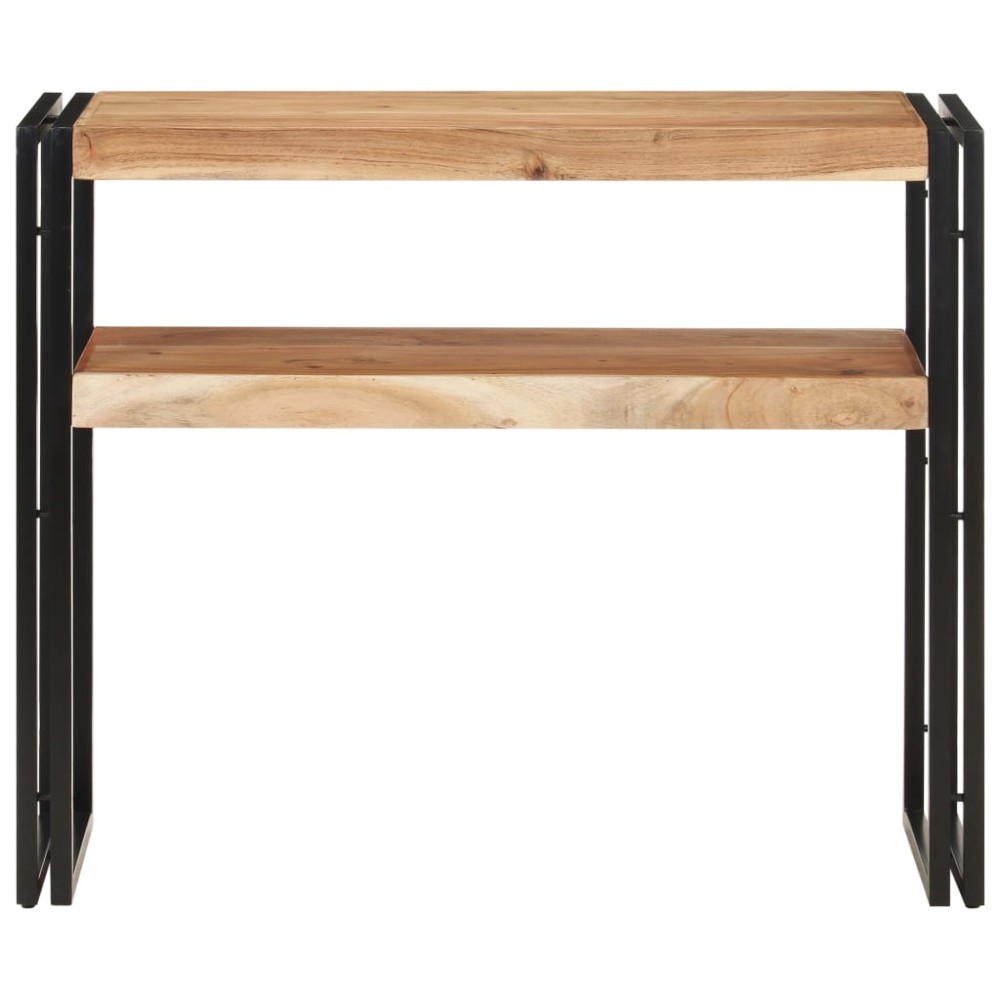 vidaXL Masă consolă, 90x30x75 cm, lemn masiv de acacia