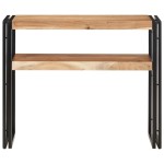 vidaXL Masă consolă, 90x30x75 cm, lemn masiv de acacia vidaXL Masă consolă, 90x30x75 cm, lemn masiv de acacia